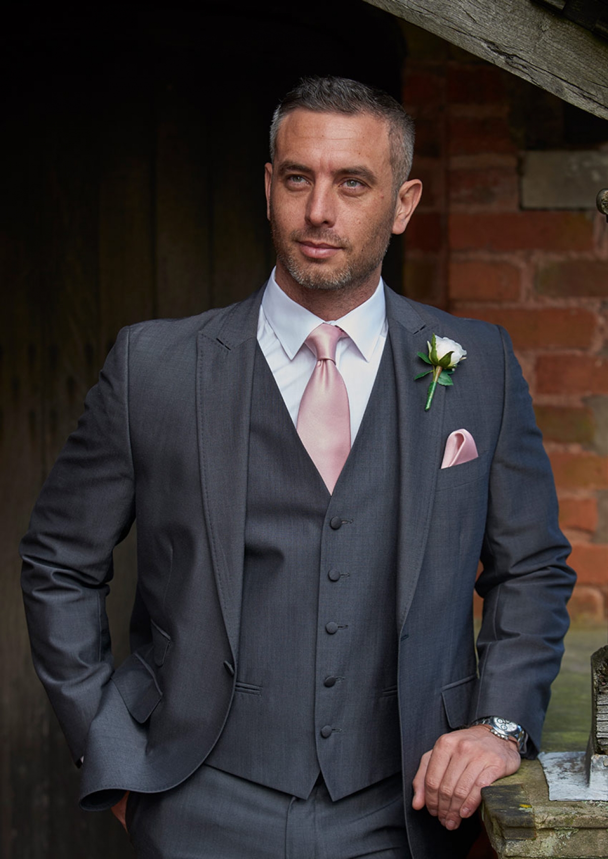 Charcoal Mohair Lounge Suit
