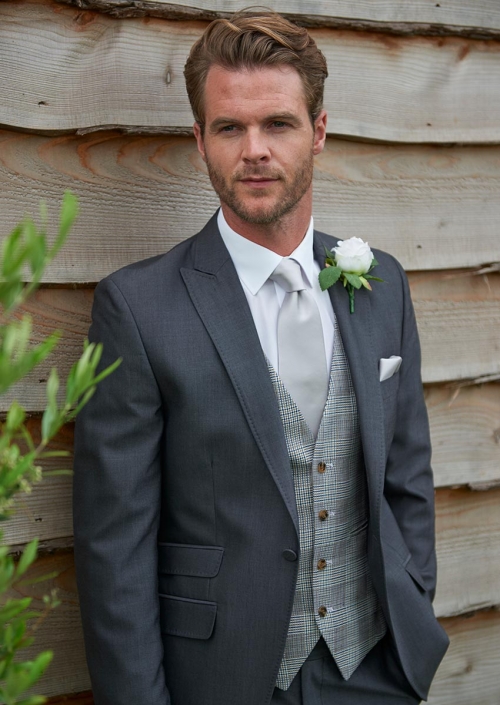 Charcoal Mohair Lounge Suit