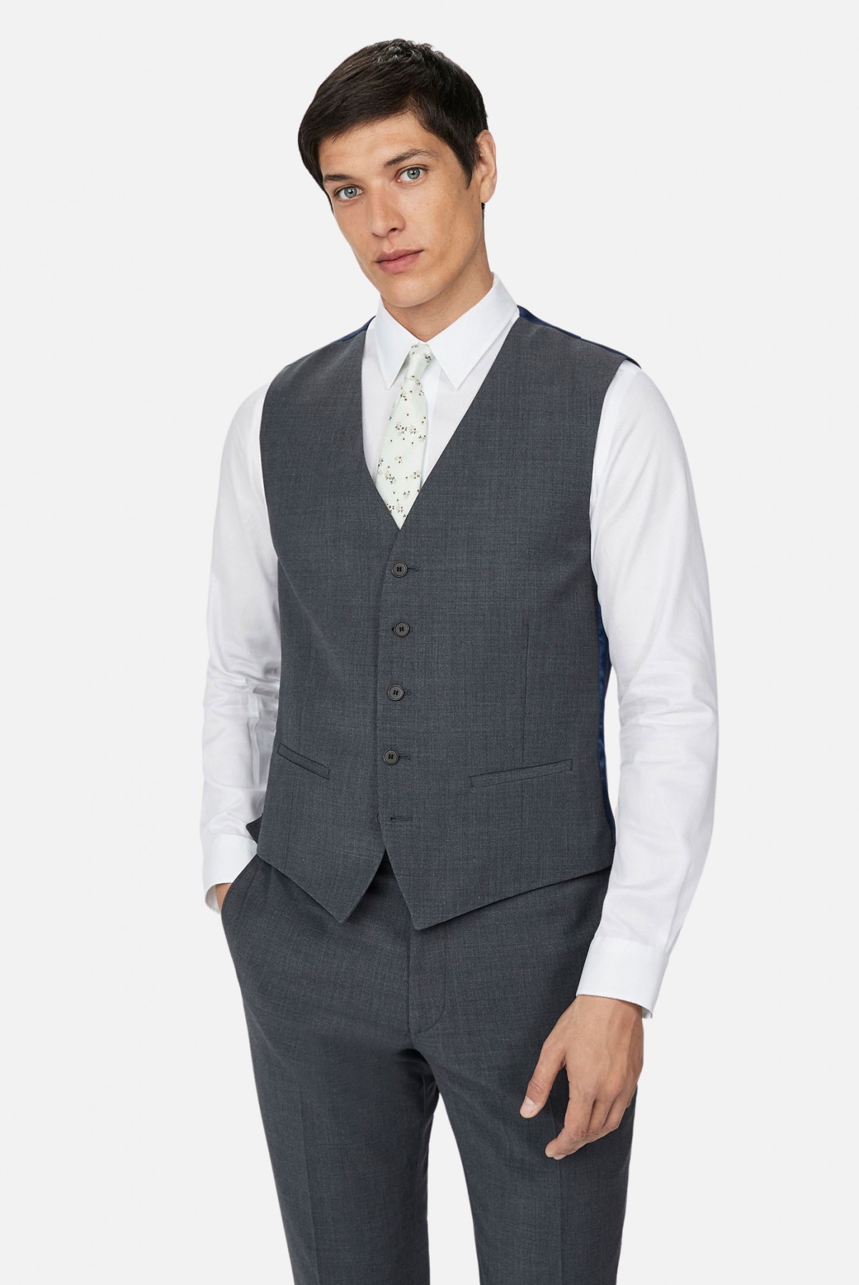 Ted Baker SLIM Suit - Charcoal