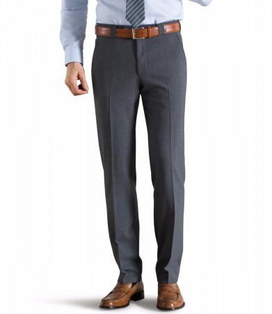 Meyer Formal Wool Mix Trouser - Charcoal