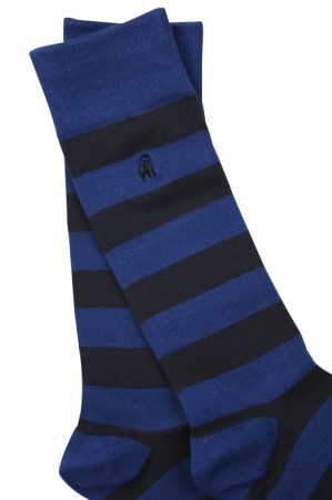 Striped Bamboo - Navy /Blue